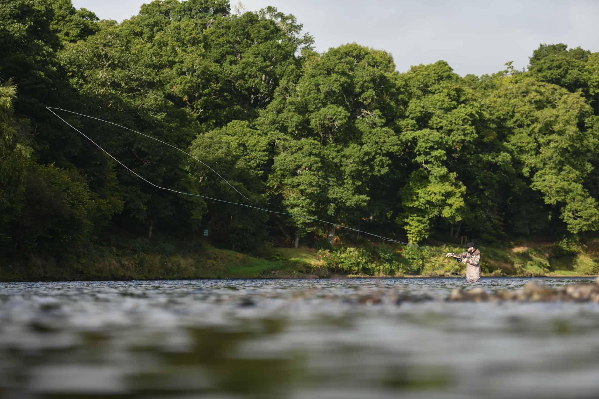 Salmon Fishing Near Gleneagles
